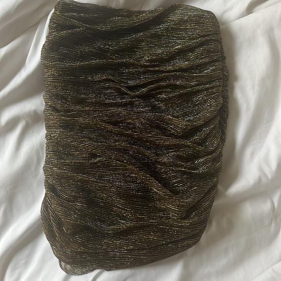 Golden silver Zara skirt - Picture 2 of 3